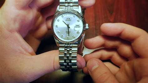 orient oyster president vs rolex